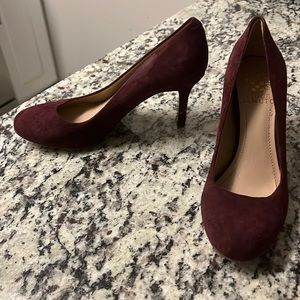 Classy Maroon Vince Camuto Heels